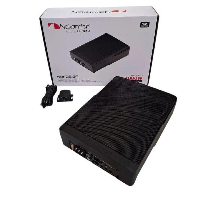 Promo Subwoofer Kolong 10 Inch Nakamichi Nbf25.0A Subwoofer Kolong Nakamichi Nbf25.0A