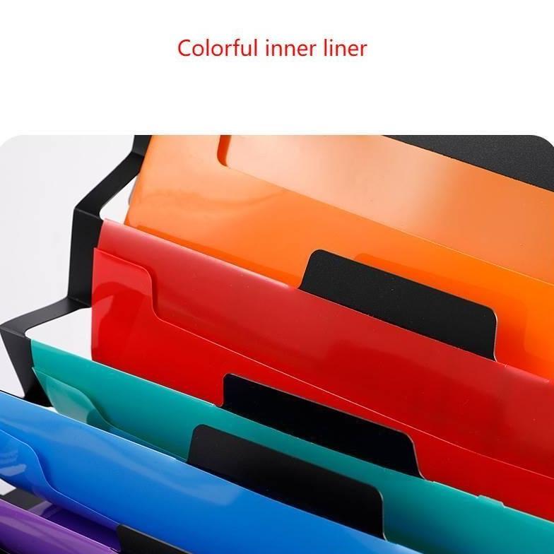 Rak File Gantung 6 Kisi Folder File Dokumen Multifungsi File Folder A4 Untuk Sekolah Kantor Rumah