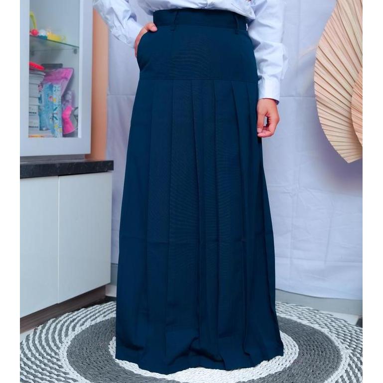 ROK SMA BANDUNG,ROK BAWAH PINGGANG SEKOLAH Panjang Dewasa  Remaja Seragam Wanita BUKAN Hitam Casual 