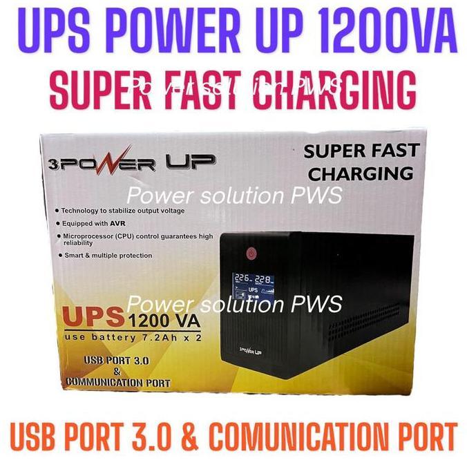 Ups Aldo 1200 Va ups komputer battery backup stabilizer ups 1200Va Murah
