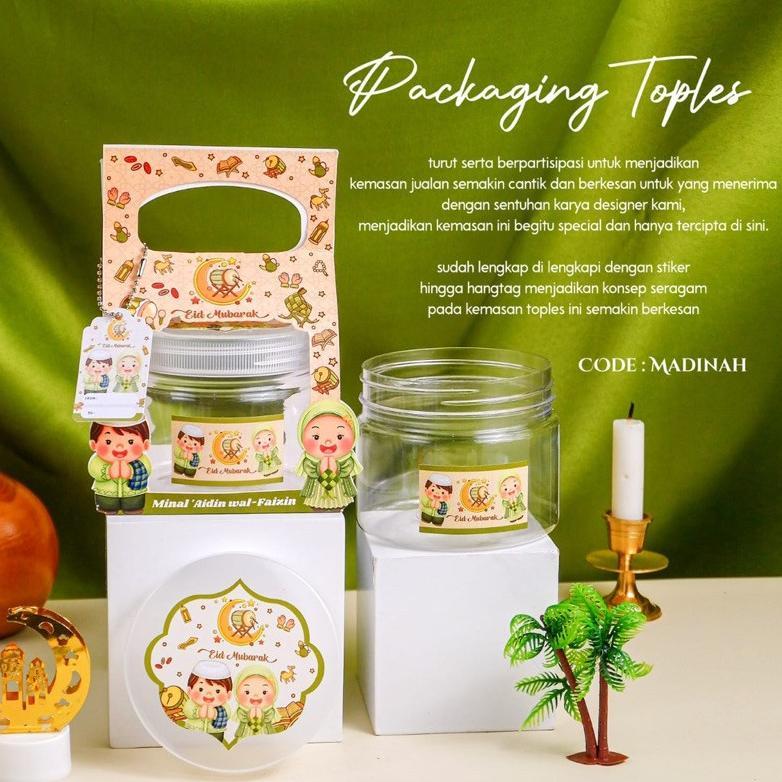ESTAVELLE READY - 10SET KEMASAN TOPLES 400ML HAMPERS RAMADHAN / LEBARAN / EID TERMURAH
