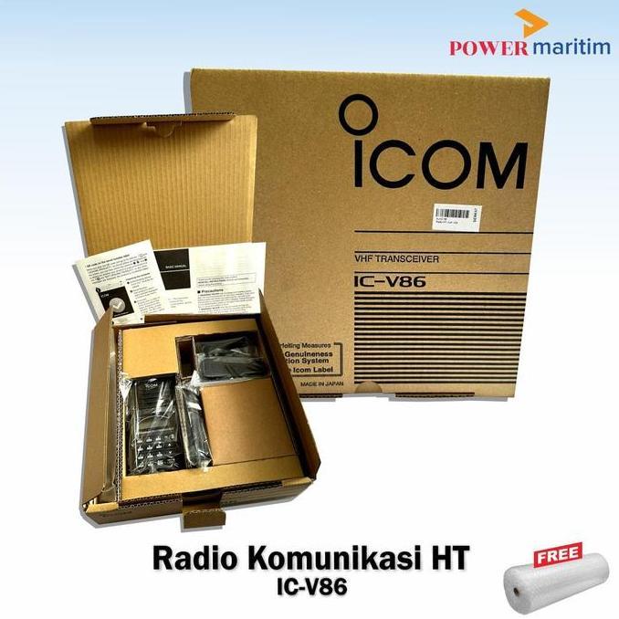Sale Radio Ht Komunikasi Merk Icom Type V86 1 Set Walkie Talkie Icom