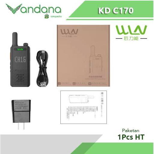 Promo Ht Walkie Talkie Wln Kd-C170 Kd C170 Single Pack