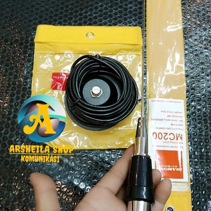 Murah Paket Lengkap Antena Radio Rig Uhf Diamond