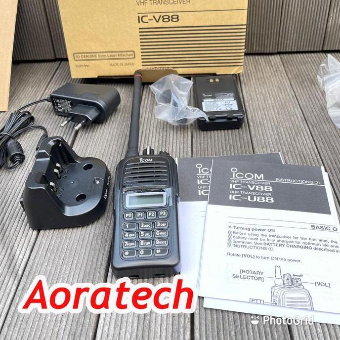 Sale Ht Icom V88 Antenna Ic-V88 V 88 Vhf 136-174Mhz Handy Talkie Antena Walkie
