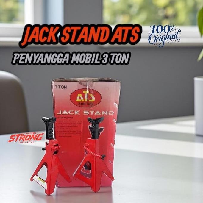 Murah Tahanan Dongkrak Mobil Jack Stand Ats 2 Ton 1 Set 2 Pcs