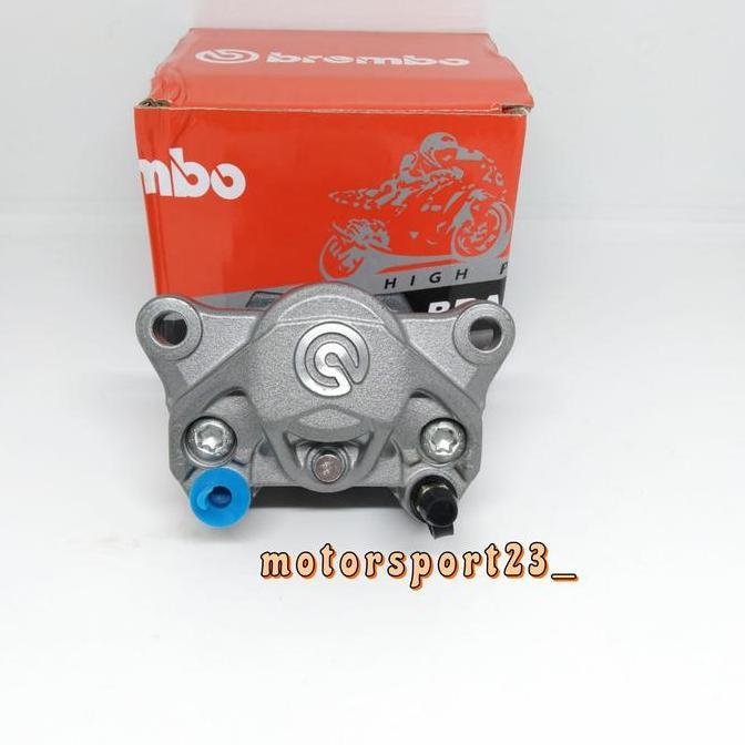 Kaliper Brembo 2 Piston Bahan Cnc Big Logo Thailand 1 Pin Slim