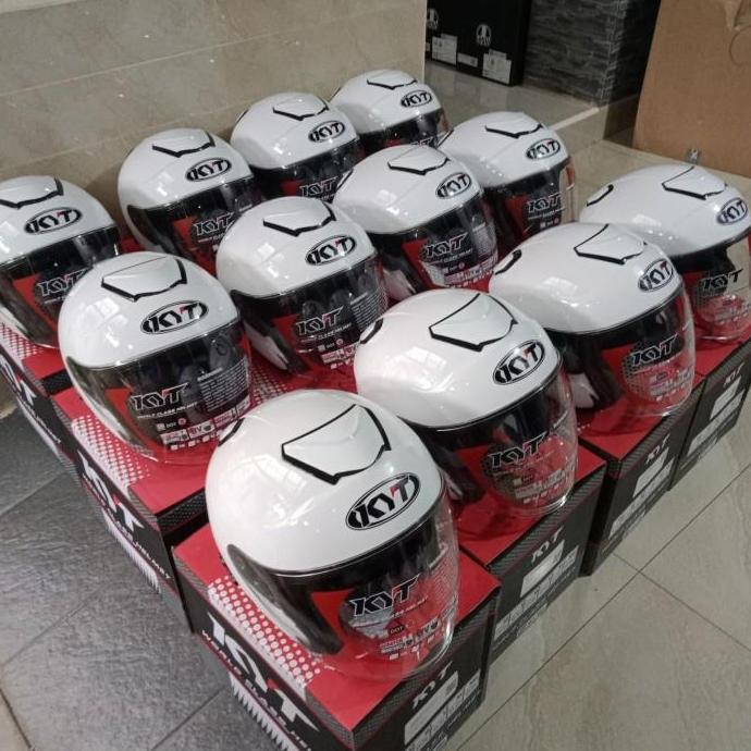 HELM KYT KYOTO SOLID WHITE