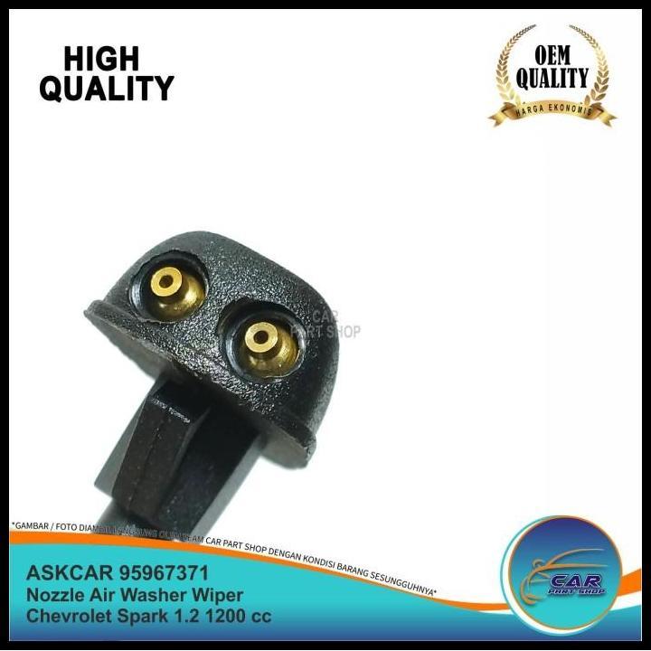 GRATIS ONGKIR NOZZLE NOZEL NOSEL AIR WASHER WIPER CHEVROLET SPARK 1.2 1200 CC OEM 