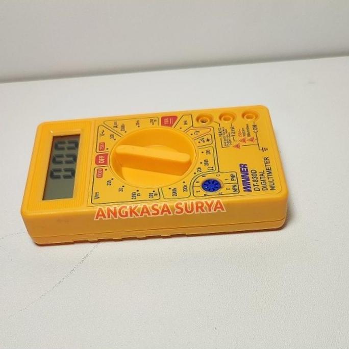 Multimeter / Tester Digital Winner DT-830D Original / Avo Avometer Multitester Digital Winner DT 830