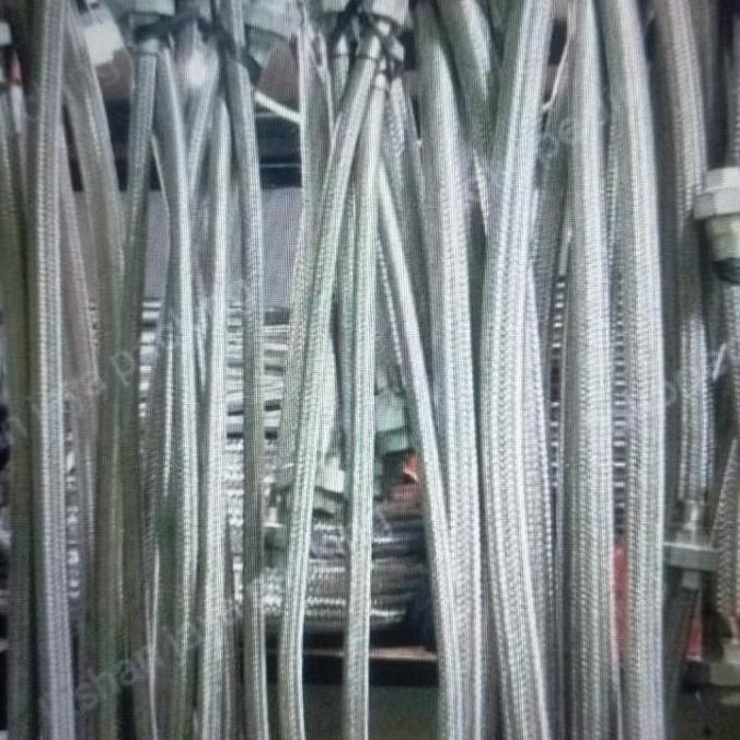 selang gas flexible drat 1/2" Bridgestone