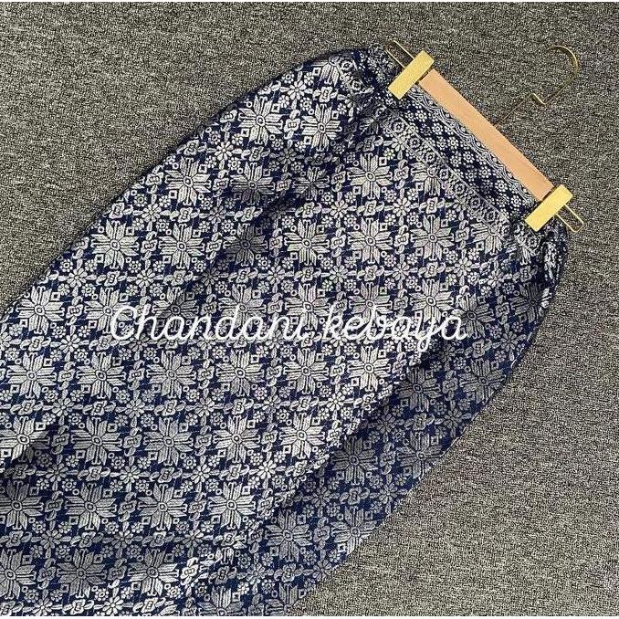 ROK SONGKET SPAN / SONGKET BAWAHAN KEBAYA / ROK SPAN MOTIF SONGKET Panjang Panjang