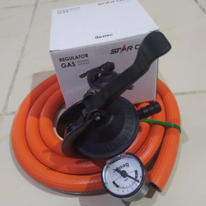 Regulator Modena Starcam Kompor Tanam Selang Gas LPG 700 PSI 3 lapis