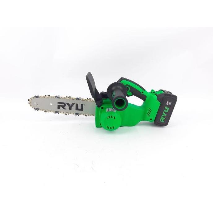 Cordless Chainsaw 10" Ryu Brushless / Mesin Gergaji Baterai 10Inch