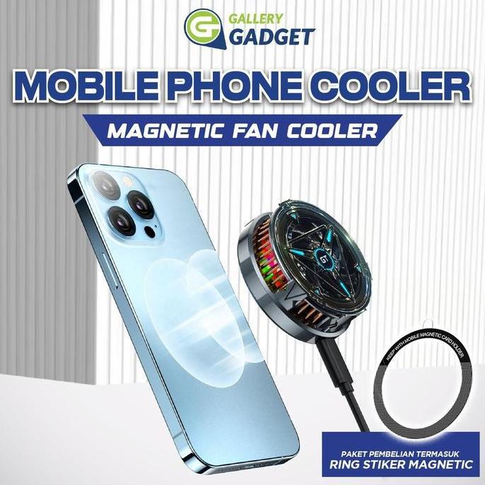 Infinix Cooling Fan Gaming Cooler Kipas Pendingin Hp Magnetic Universal