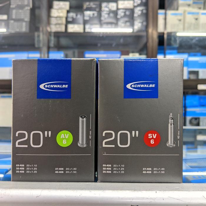 TUBE / Ban Dalam Schwalbe 20 x 1.10 - 1.50 FV 40MM