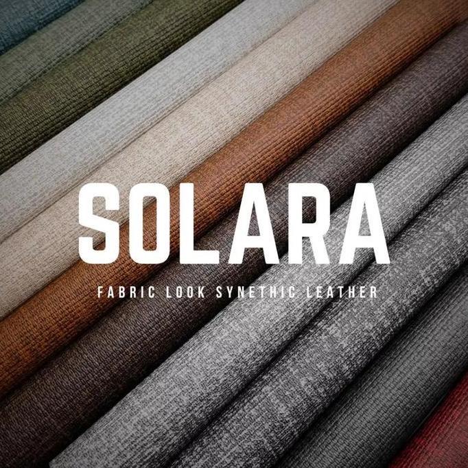 SOLARA Synthetic Leather - Kulit Oscar Motif Kain - Pelapis Sofa Furniture - Kulit Sintetis Fabric L