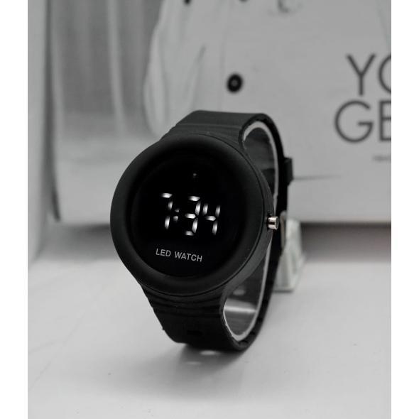 BESTPROMO WBS Jam Tangan LED Digital Pria Wanita Rubber Electronic Fashion Couple Anak Remaja Premiu