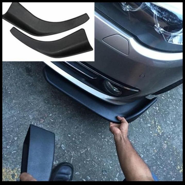 TERBARU WINGLET LIPS BUMPER DIFFUSER DEPAN MOBIL ALL NEW ERTIGA HITAM 