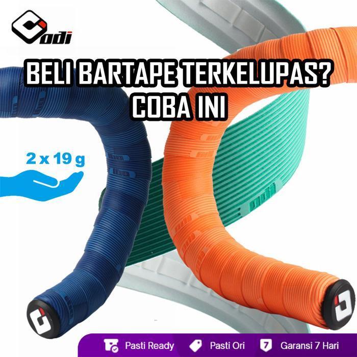 ODI 2.5MM PERFORMANCE ROAD BIKE BAR TAPE Ringan 68 gram Bartape Handle Grip Bartape Roadbike Karet S