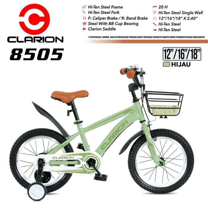 Sepeda Anak Clarion plus Keranjang
