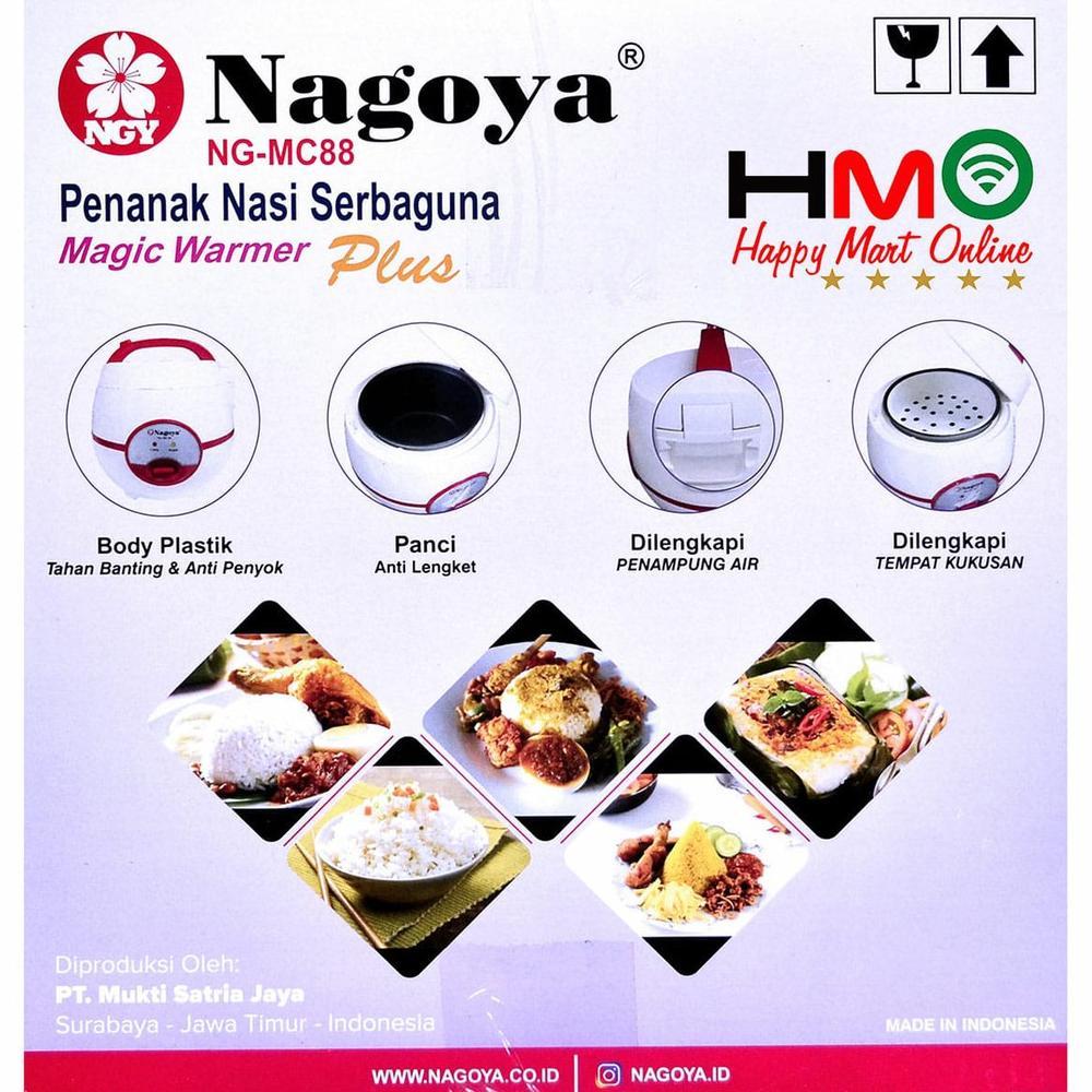 BESTPROMO Rice Cooker Nagoya Magic Com Nagoya 1,2 Liter Nagoya MG-88 MG88 MG 88