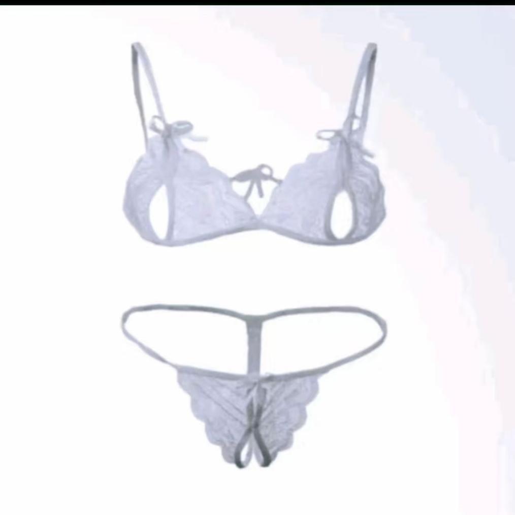 NEW Set Bra Sexy Korea Renda Transparan Lembut