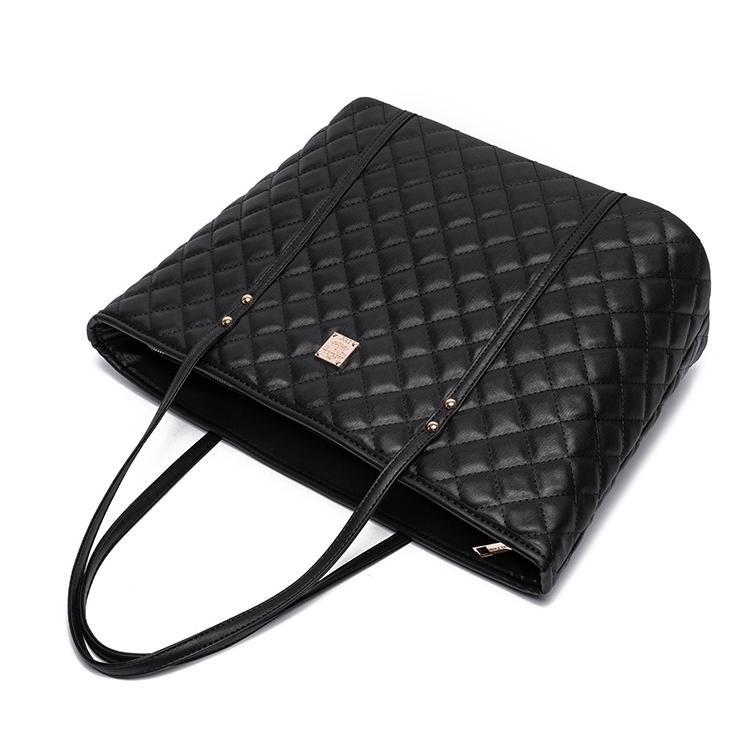 New Honyan Tote Bag Resleting Wendy - Kulit Sintetis Elegan