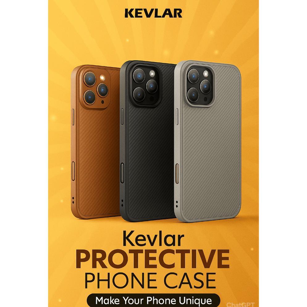 CUCI GUDANG Armour Case Leather With Magsafe KEVLAR- Hardcase/Casing Hp Compatible For Iphone 11 12 