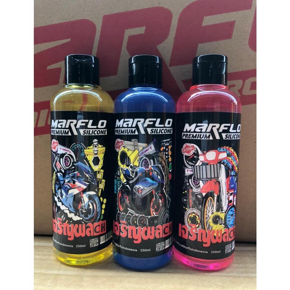 Saless Marflo Premium Silicon Gell Original Pengkilap Body Motor Dan Mobil