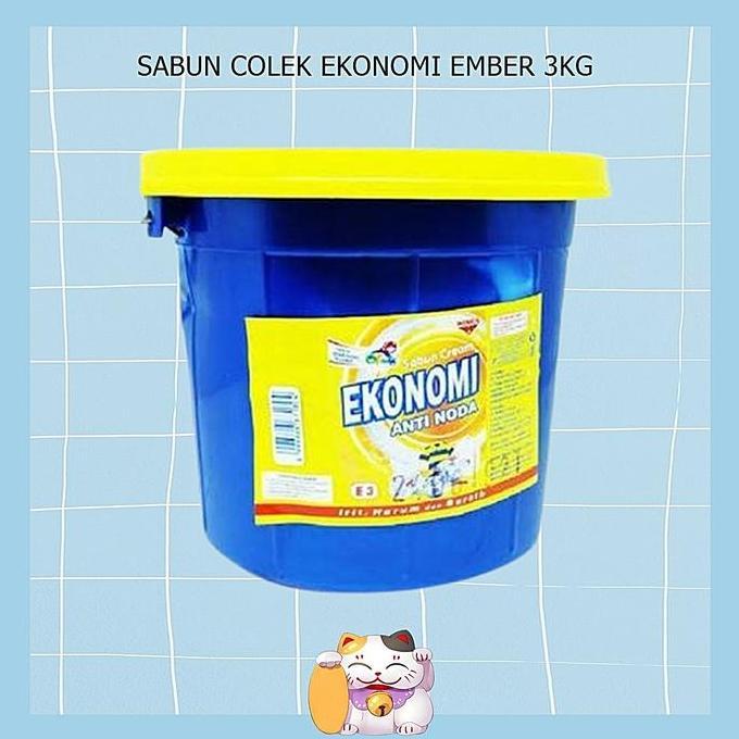 Sabun Colek Ekonomi Ember 3kg / Sabun Cream Ekonomi Anti Noda