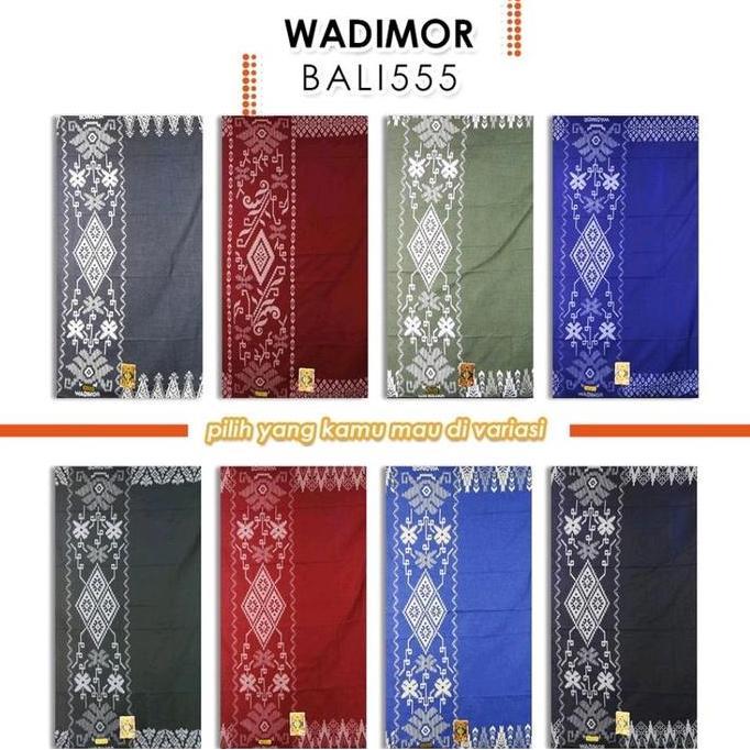 grosir sarung wadimor polos warna tumpal kembang exclusive ukuran dewasa Muslim  Pria