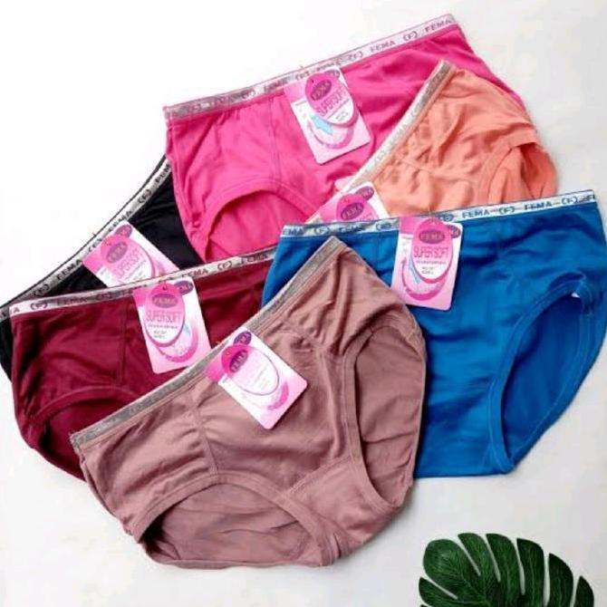 PR0M0!!! Celana dalam wanita fema 6pcs G00D QU4LITY