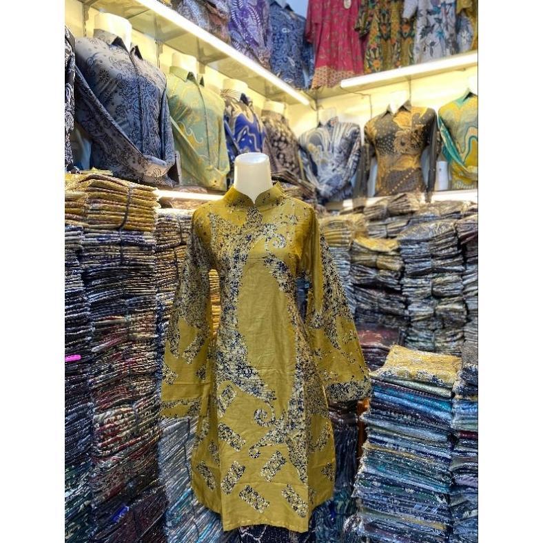 NEW PRODUCT Batik Tunik Modern Atasan Tunik Batik Wanita Bahan Katun Halus