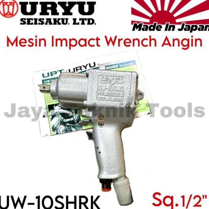 FRONGCHI Mesin Impact Wrench Angin UW-10SHRK URYU JEPANG U Drive 10 12 mm 3/8 1/2 inch Pneumatic Too