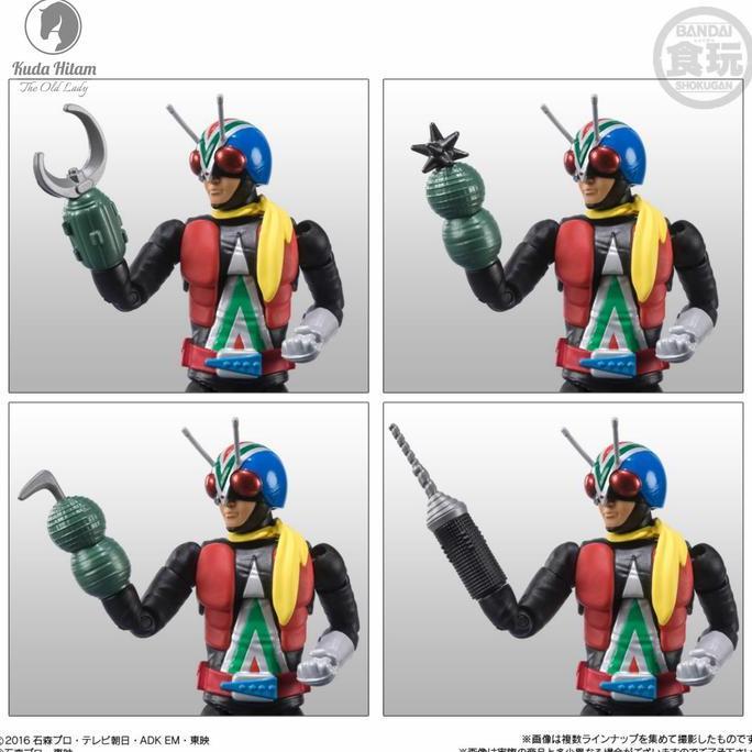 Shodo-X Kamen Rider 11 Kamen Rider Man Riderman Machine