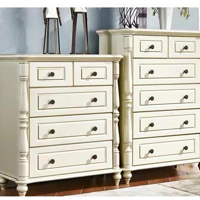 FEWRITZ 2PCS Tarikan Laci Kuningan Antik Tarikan Pintu Lemari Knob Handle Knob Tarikan Laci