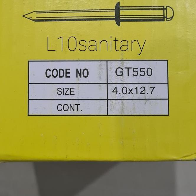 Paku Rivet 550 Paku Rivet 4Mm X 127Mm Paku Ripet 1Box