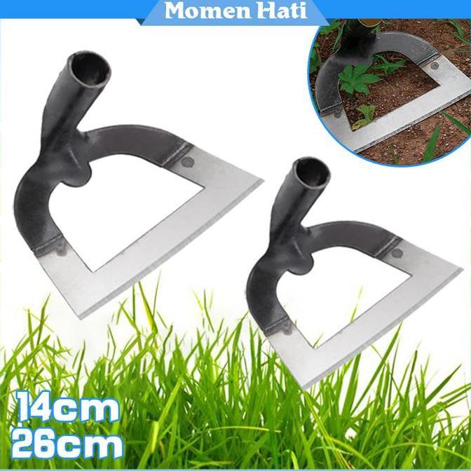 SASGIVER Cangkul Bajak Berongga Baja Mangan Cangkul Kebun Pertanian Multifungsi