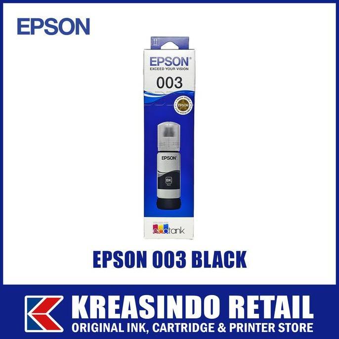 Tinta Epson 003 Black Original