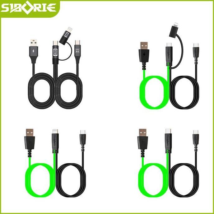 Uzwajahshop - Siborie OTG Kabel Konversi Digunakan untuk kartu suara langsung Siap COD