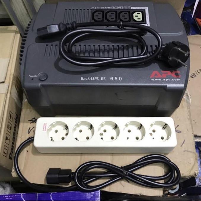 Ups Apc BX625Ci-Ms, Ups Apc 625Va sudah siap pakai cocok buat Komputer Murah