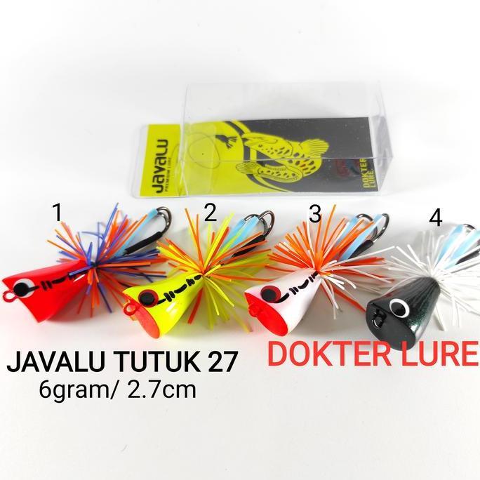 LURE JAVALU TUTUK 27 Umpan Jaws Jump Frog Kodok Casting