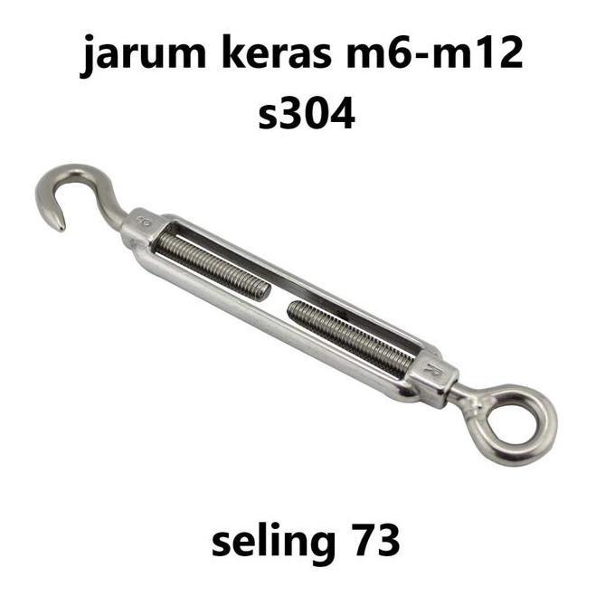 Span skrup 12 mm Stainless/ Jarum Keras M12/ Water Mur Stainless 304