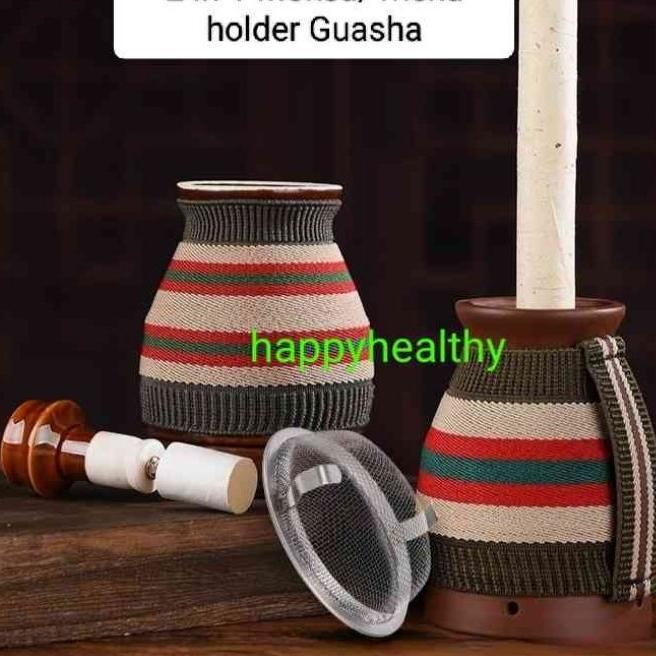 Moxa, Moksa Guasha Holder,Alat Penyanggah Guasha Moxa Panjang,Moksa Sate