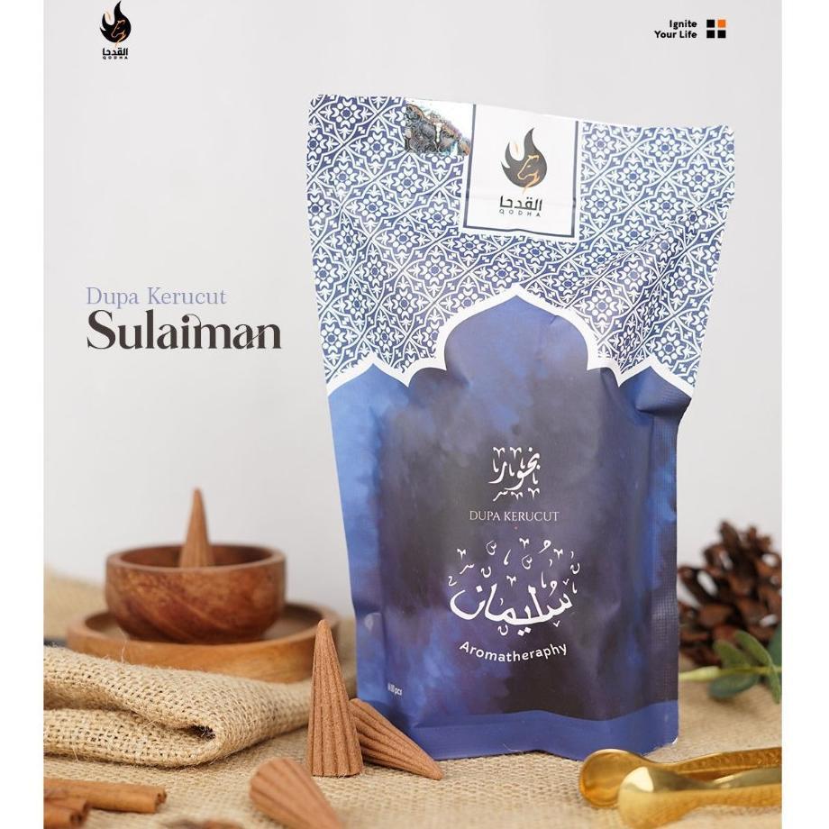 BEST SELLER Dupa Kerucut SULAIMAN Bukhur Buhur QODHA Aromatic isi 50 Pcs Cones