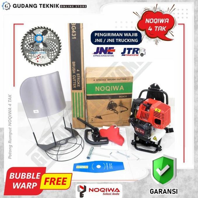 NEXSADA Mesin Potong Rumput 4Tak MATRIX BG 431- Brush Cutter BG431 4T / Mesin Pemotong Padi Paddy Re