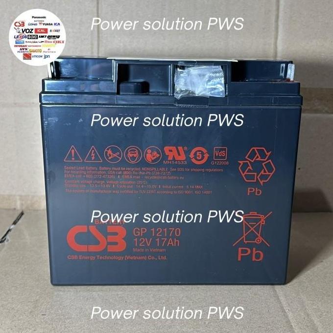 Battery CSB 12V17AH, Baterai CSB 12V 17AH, Battery VRLA CSB 12V17AH Murah