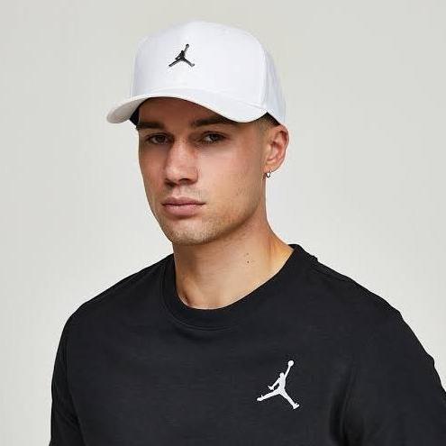 Nike Air Jordan Rise Cap Metal Logo Cap Fd5186-100 Topi Original 100% Best Seller/Best Quality[Origi