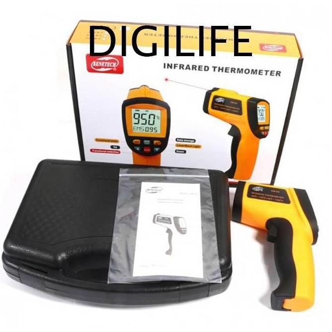 TERMURAH - Benetech GM1150 Infrared Thermometer IR Gun Termometer GM 1150 GM-1150